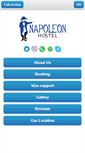 Mobile Screenshot of napoleonhostel.com